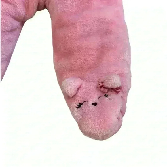 Koala Baby Infant 1-piece Fleece Jumper Bunting Winter Pink Size 6-9 Months - Picture 3 of 8